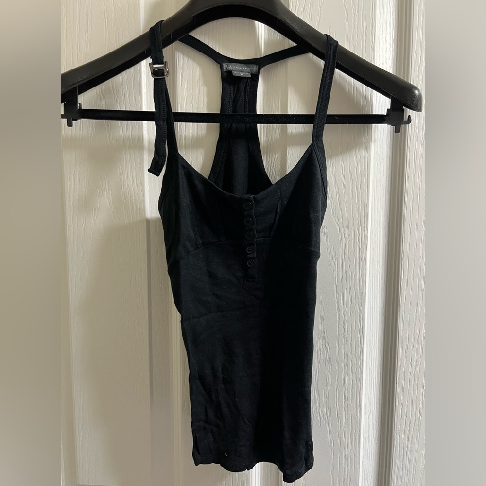Armani Exchange Black Tank Top